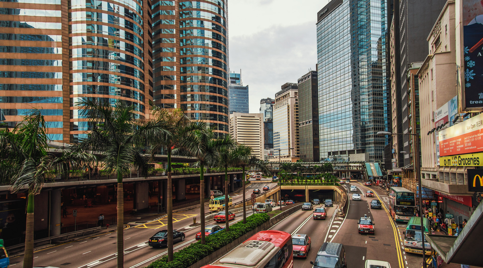 香港城市風(fēng)光封面圖
