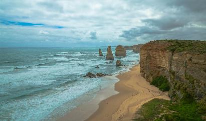 景點:大洋路十二門徒巖