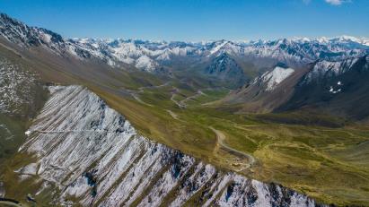 景點:獨庫公路航拍